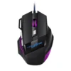 1 PC New Hyperspeed USB Gaming Mouse RGB Backlit Ergonomic Gaming Mice 7D Esports Wired Mouse for Laptop PC Gamer